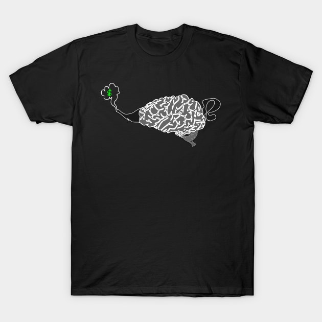 wish brain T-Shirt by Oluwa290